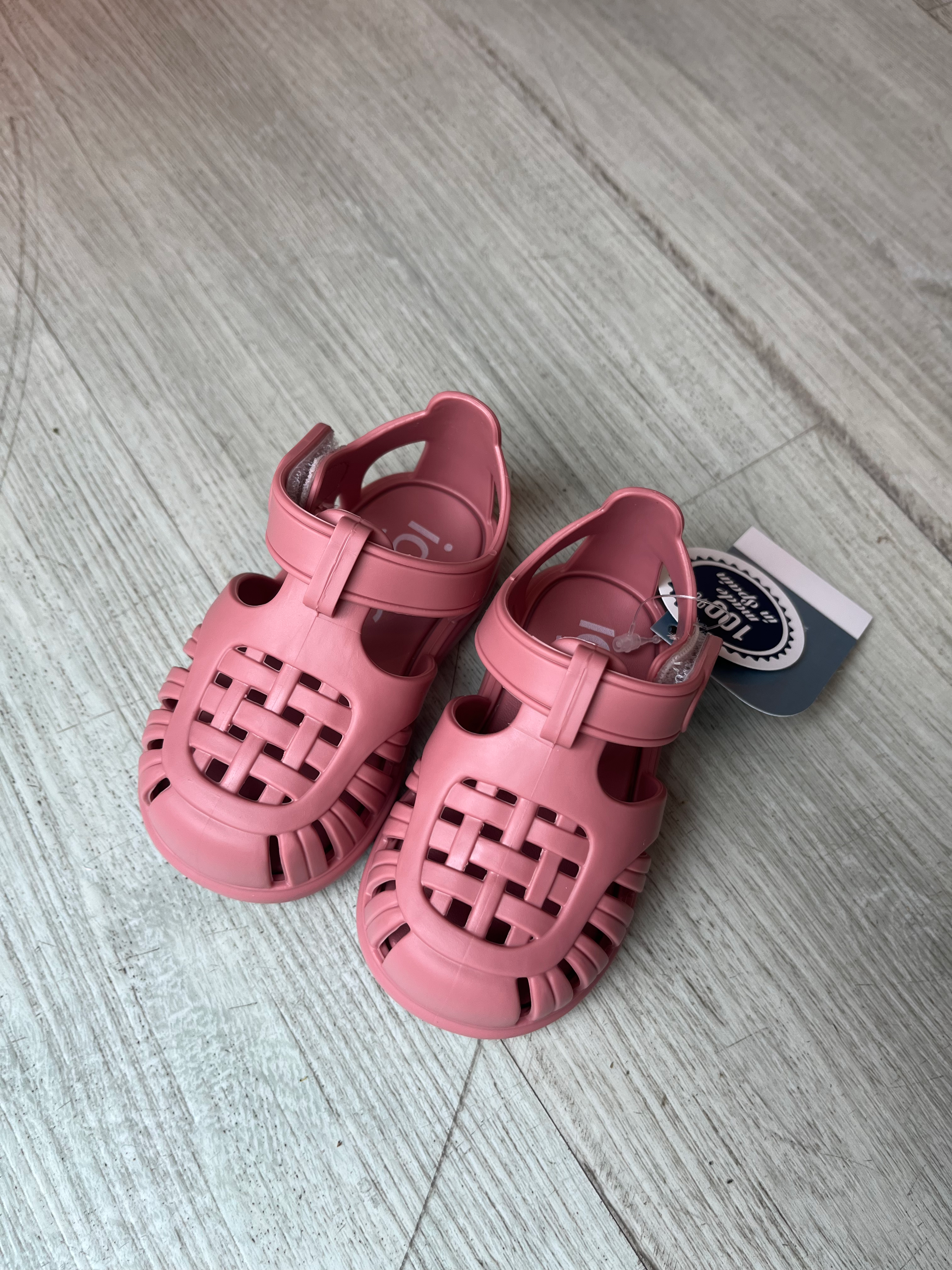 Sandalo tobby solid fucsia