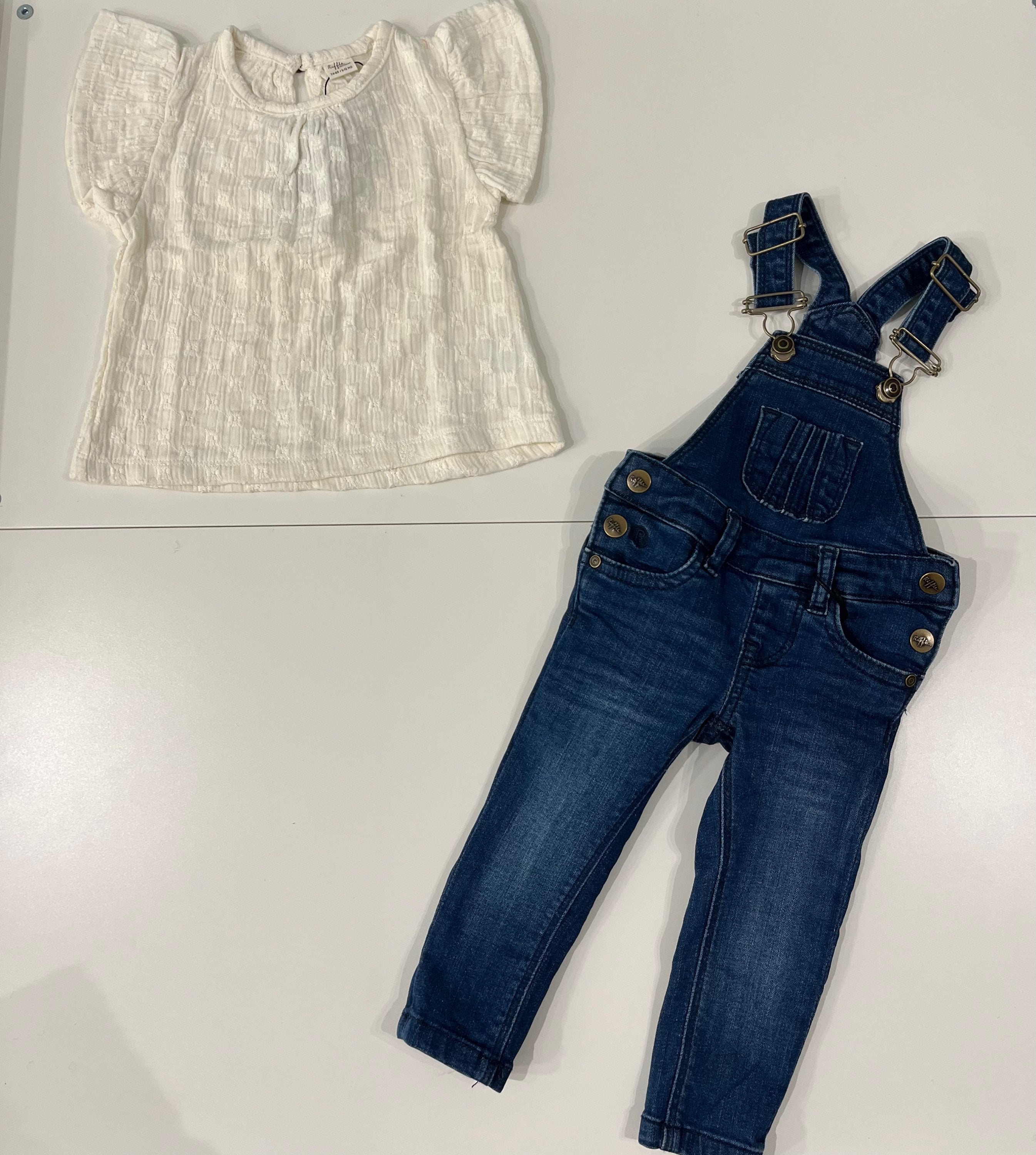 Riffle salopette in jeans