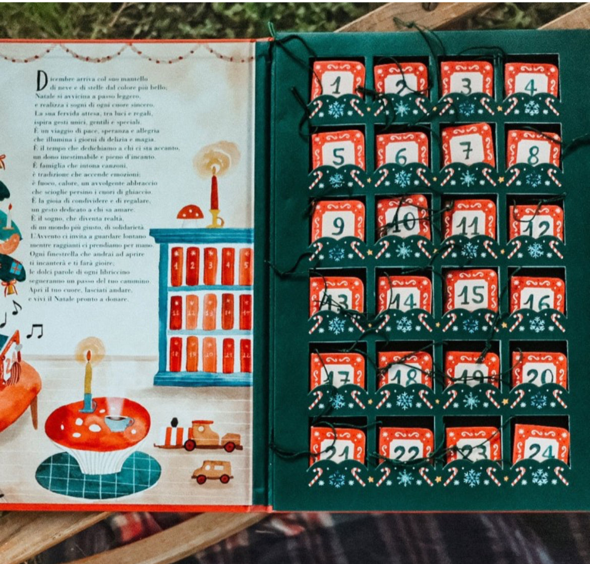Calendario dell’avvento ,Natale