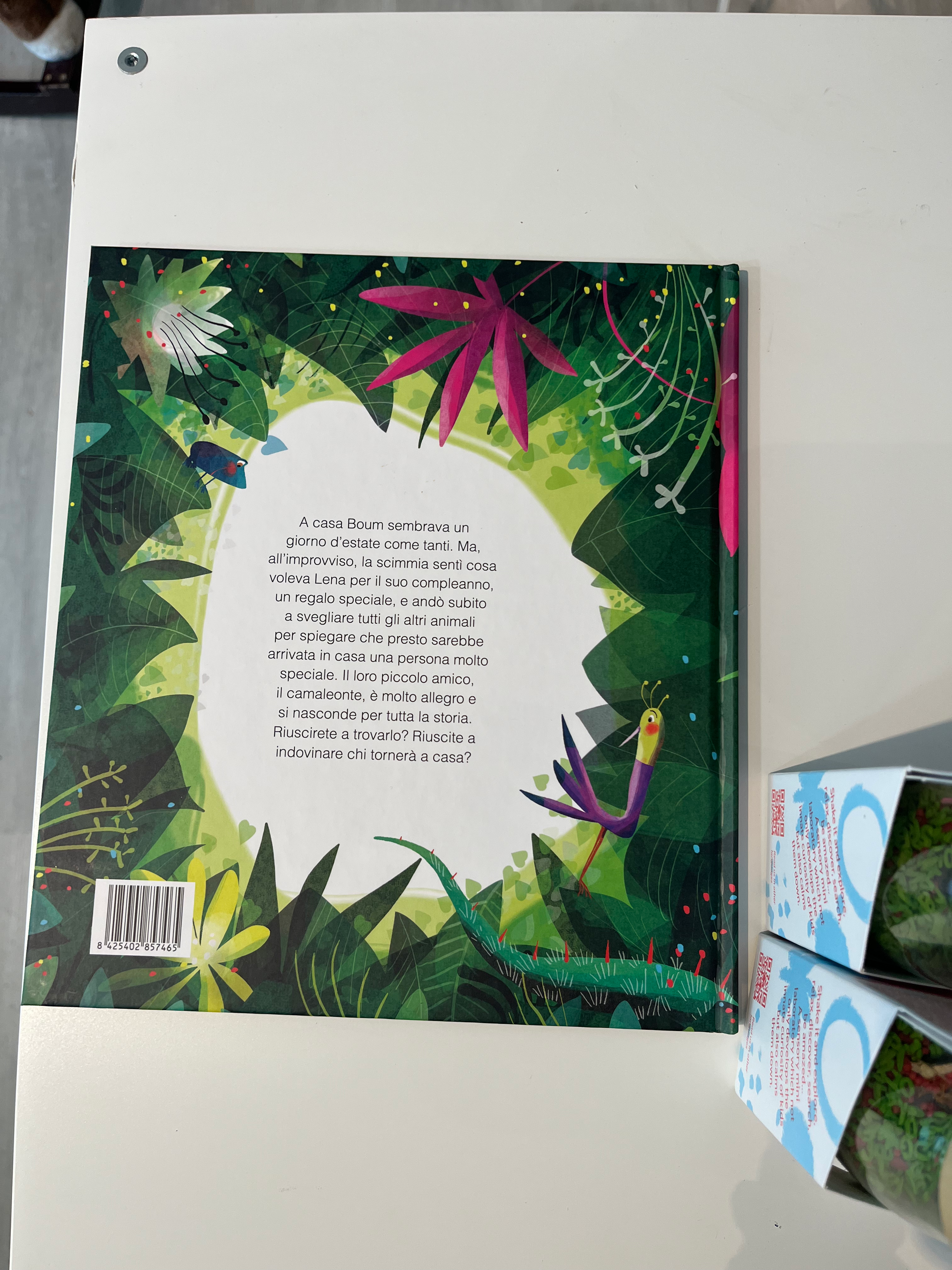 Bottiglia sensoriale + libro
