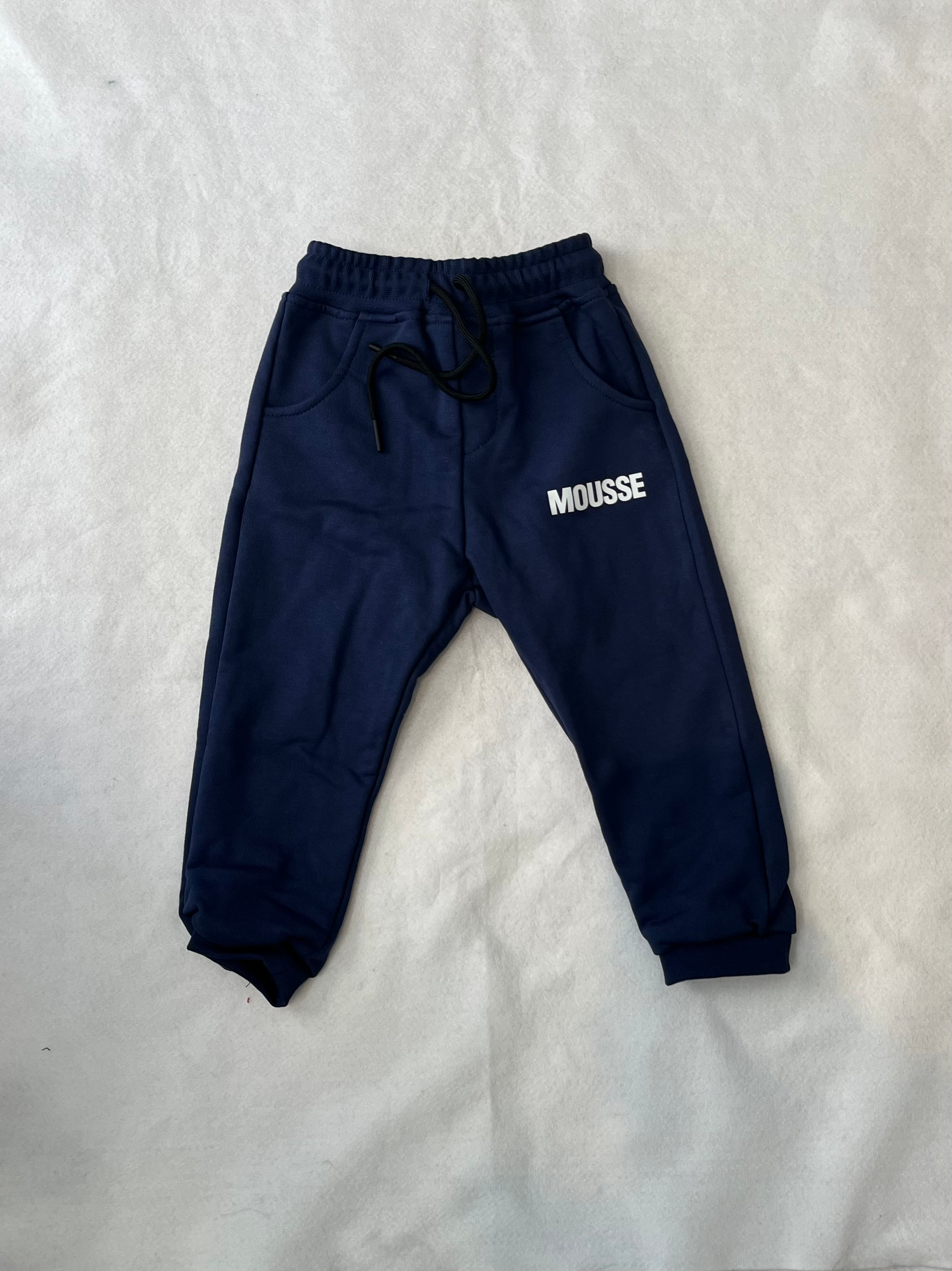 Pantalone blu mousse