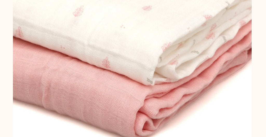 Set 2 mussole 120x120 cm