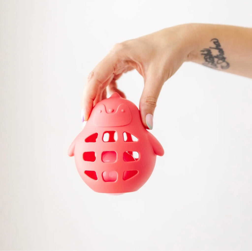 Sonagli in silicone orso e pinguino