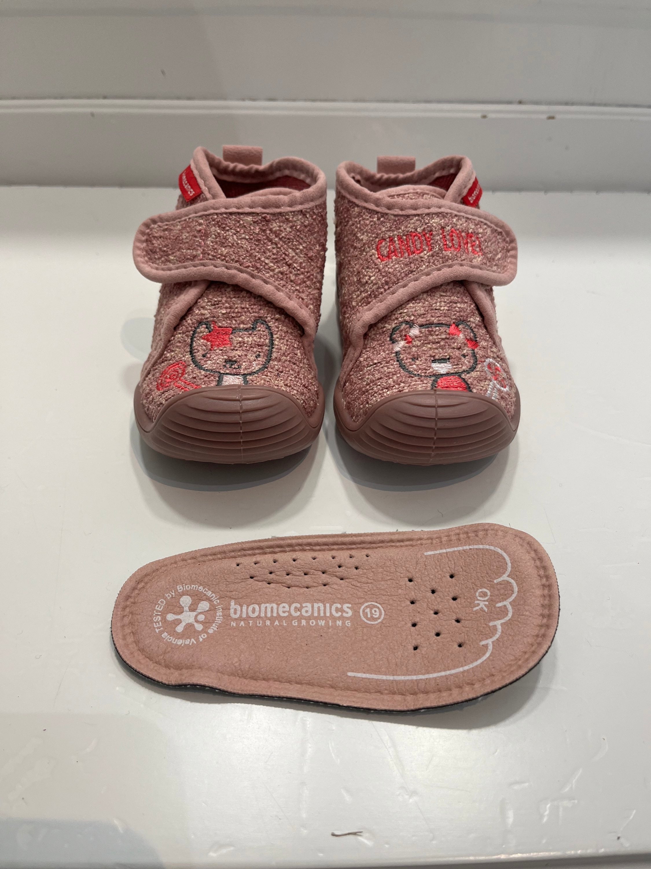 Pantofola rosa biomecanics