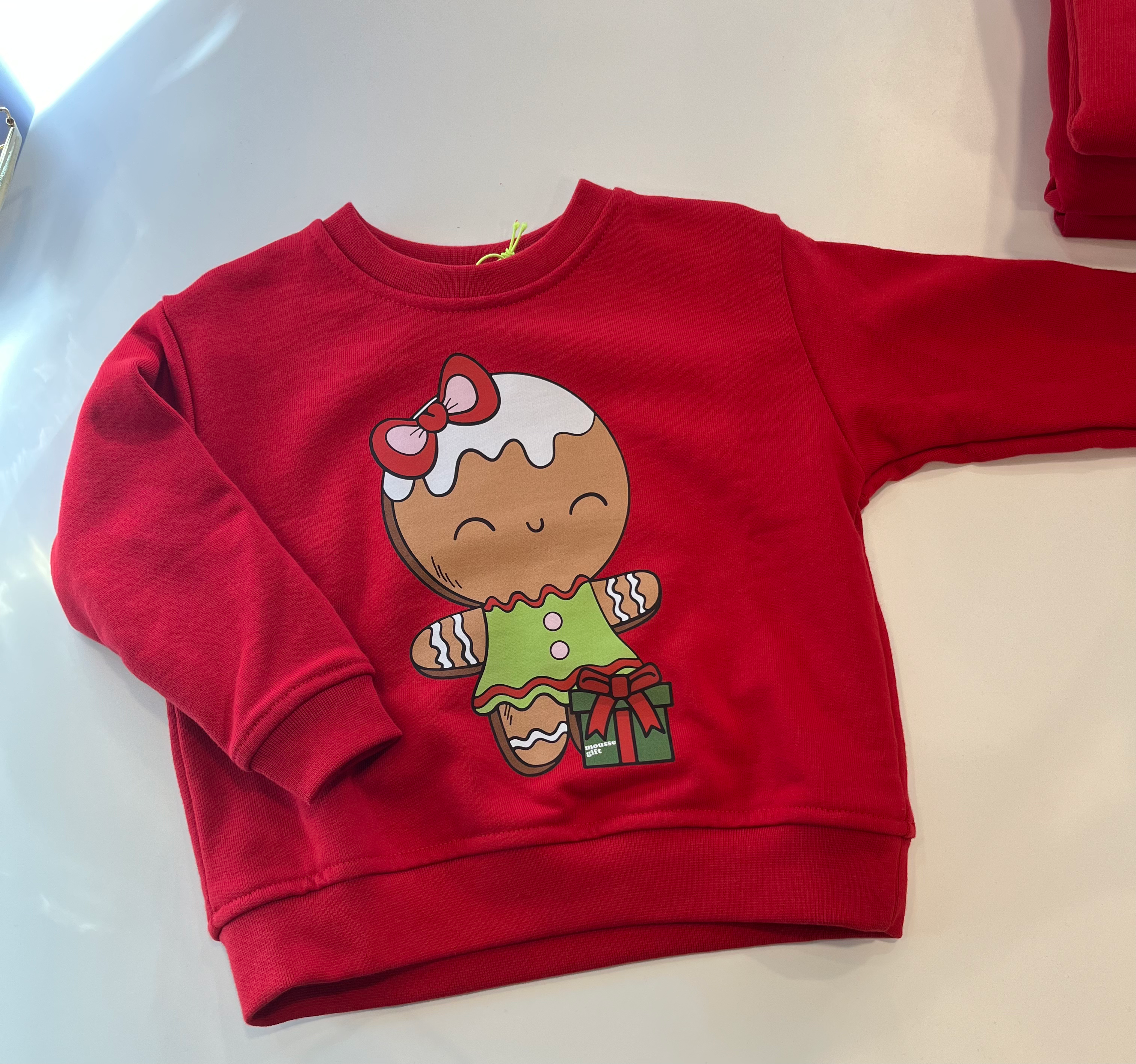 Felpa biscotto di Pan di zenzero Natale