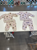 Completo gattini crema