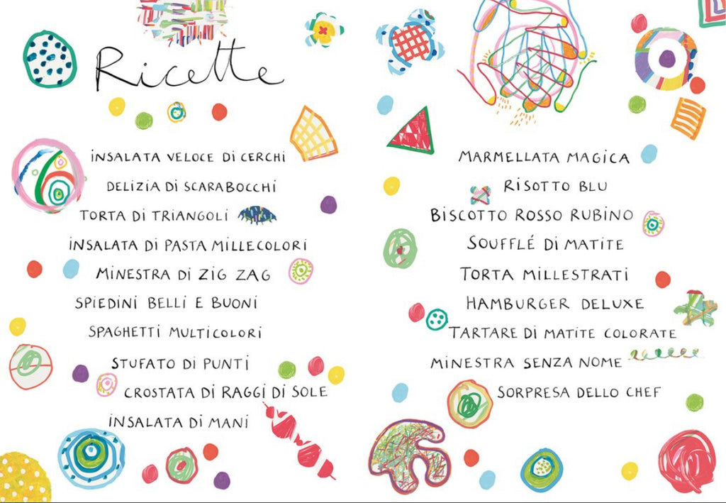 La cucina degli scarabocchi di herve tullet