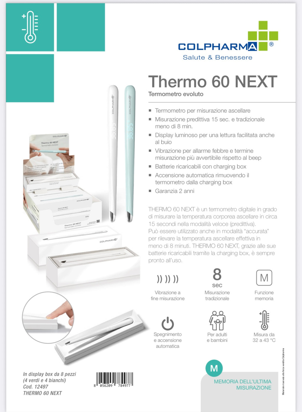 Termometro thermo 60 next