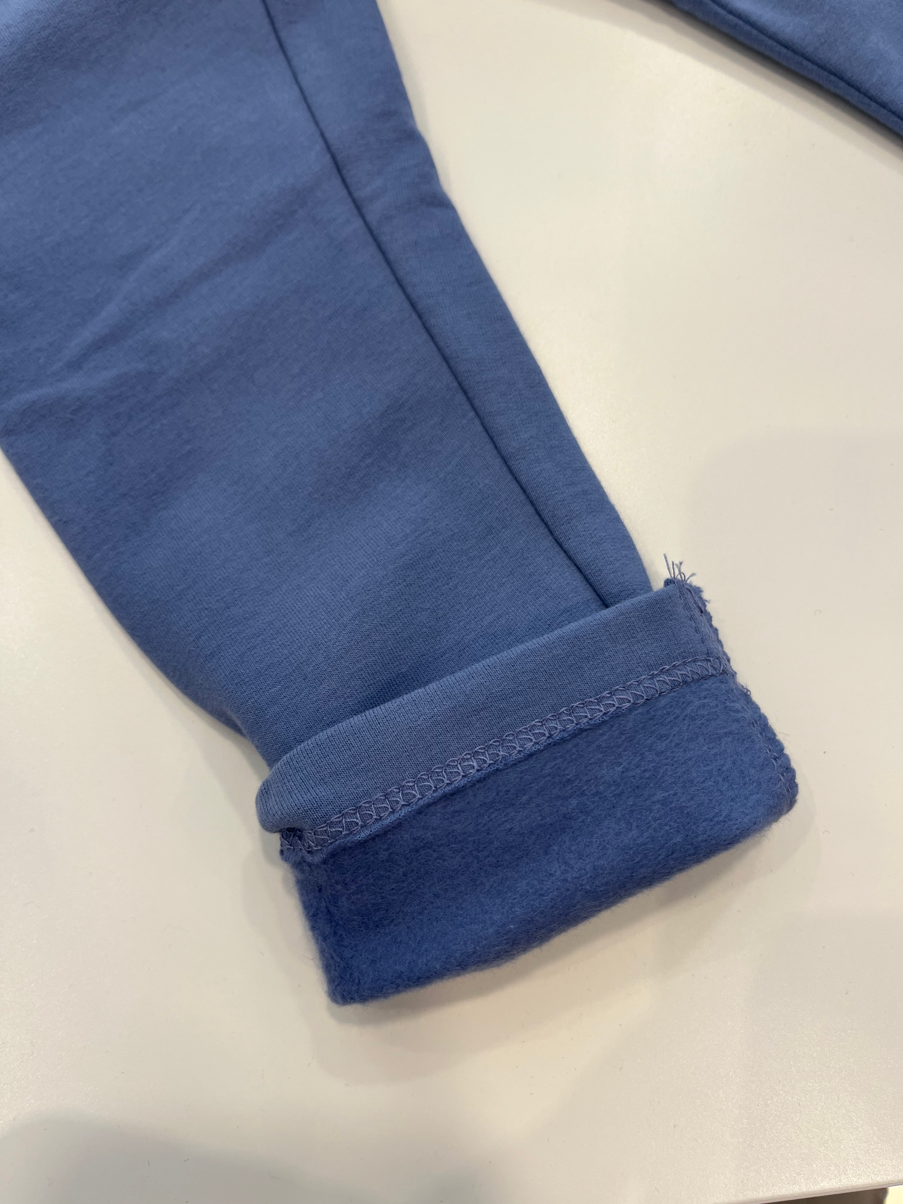 Leggins azzurro Name it felpa invernale