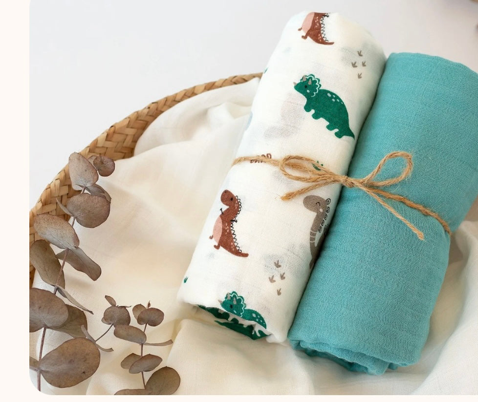 Set 2 mussole 120x120 cm