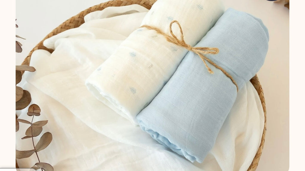Set 2 mussole 120x120 cm