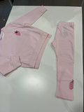 Leggins rosa con fragola