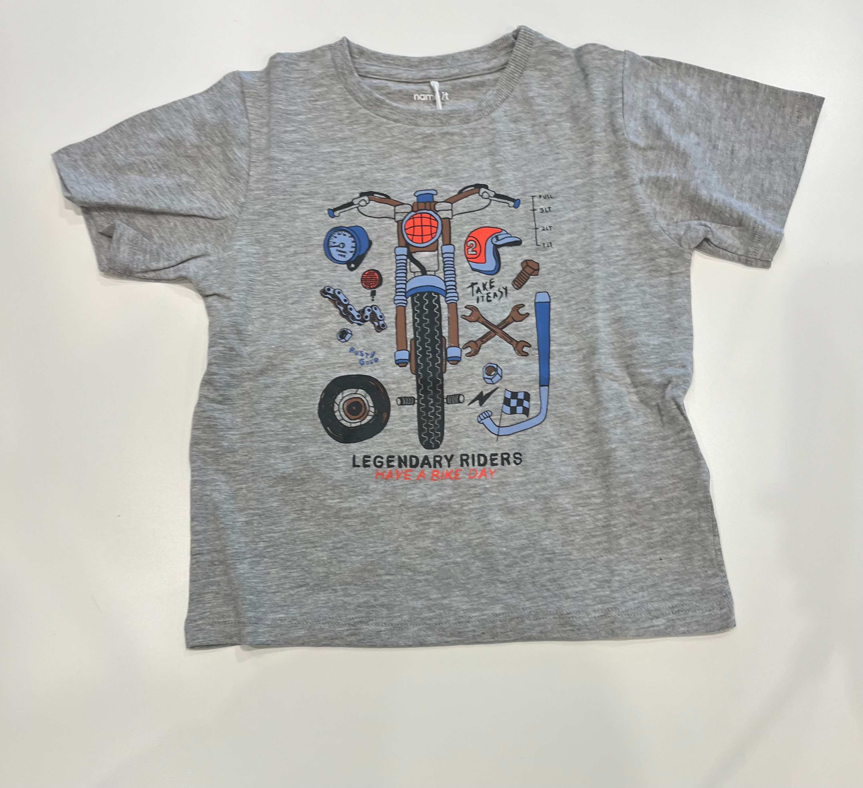 T-shirt riders grigia