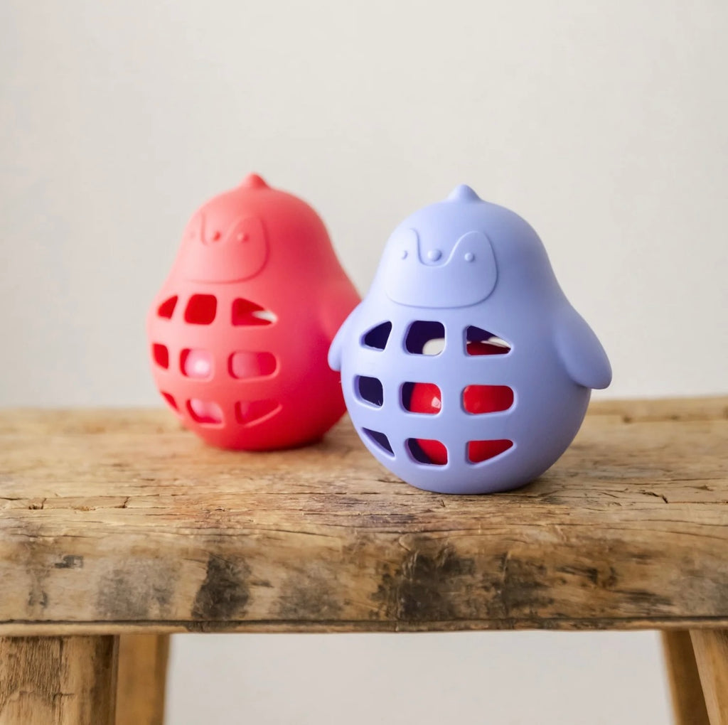 Sonagli in silicone orso e pinguino