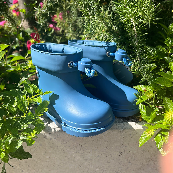 Stivaletto in gomma Igor shoes azzurro
