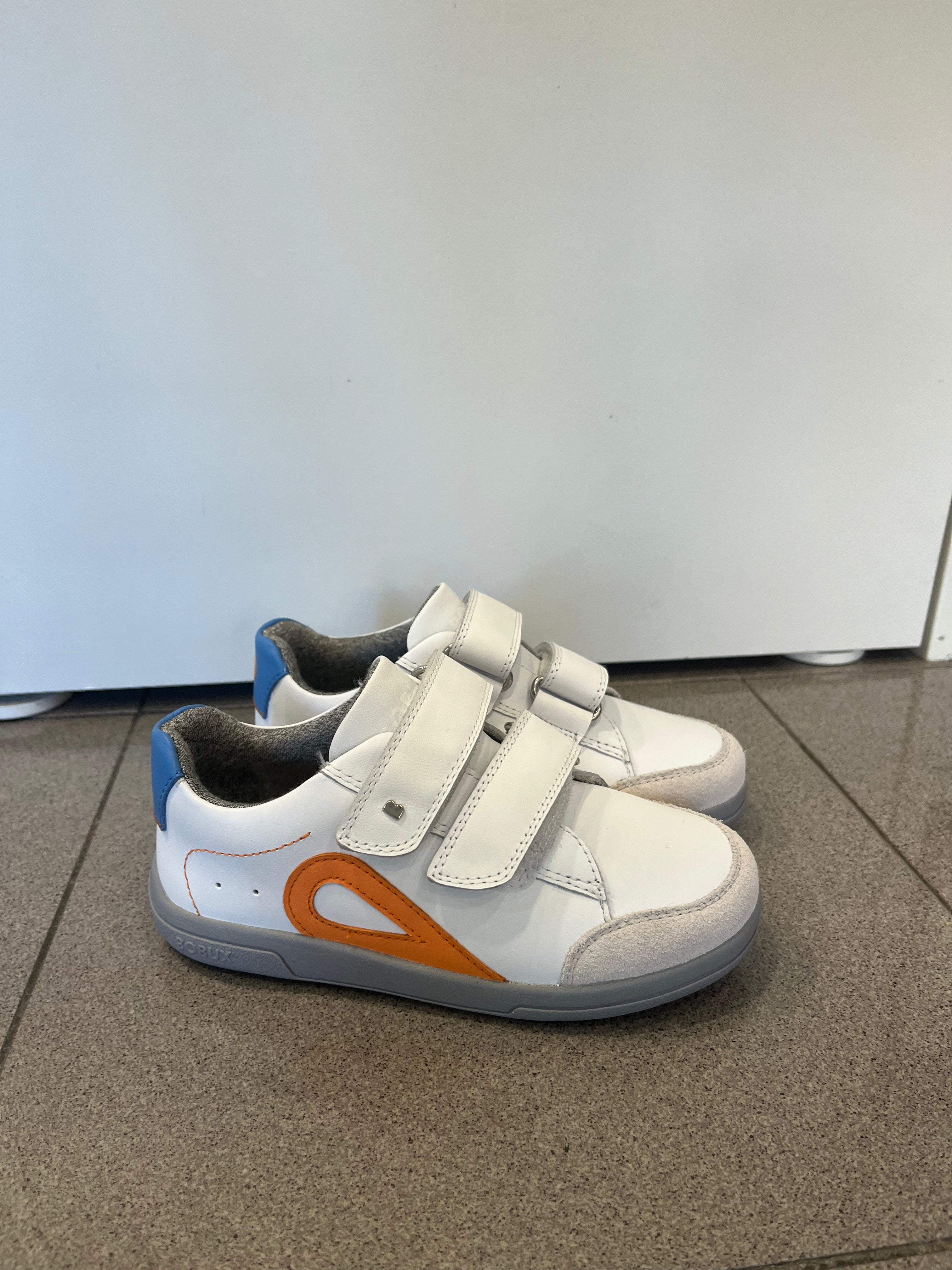 bobux kid plus blaze-bq white azure