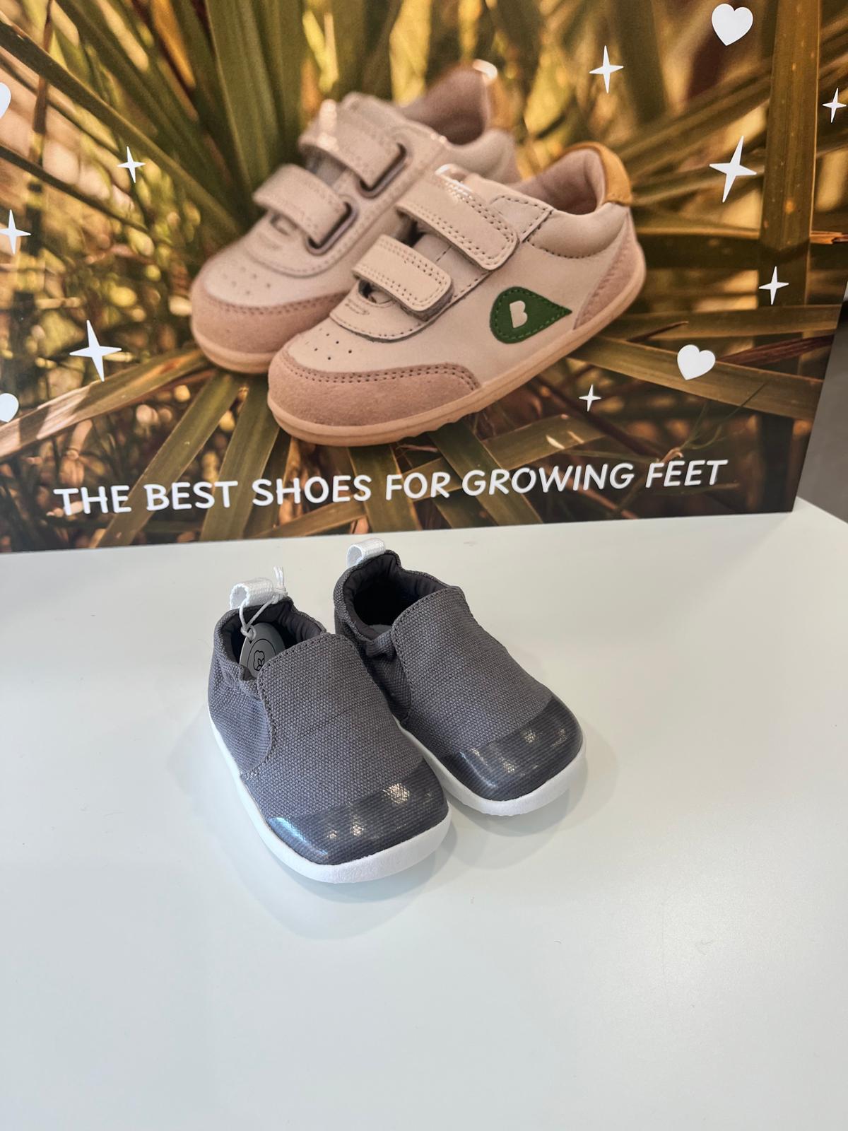 Bobux Explorer scamp organic grigia