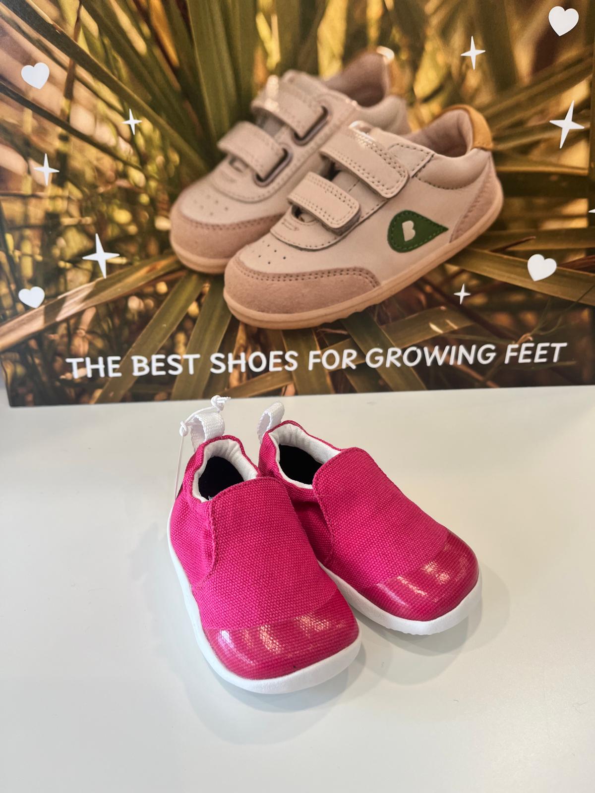 Bobux Explorer scamp organic go rose violet