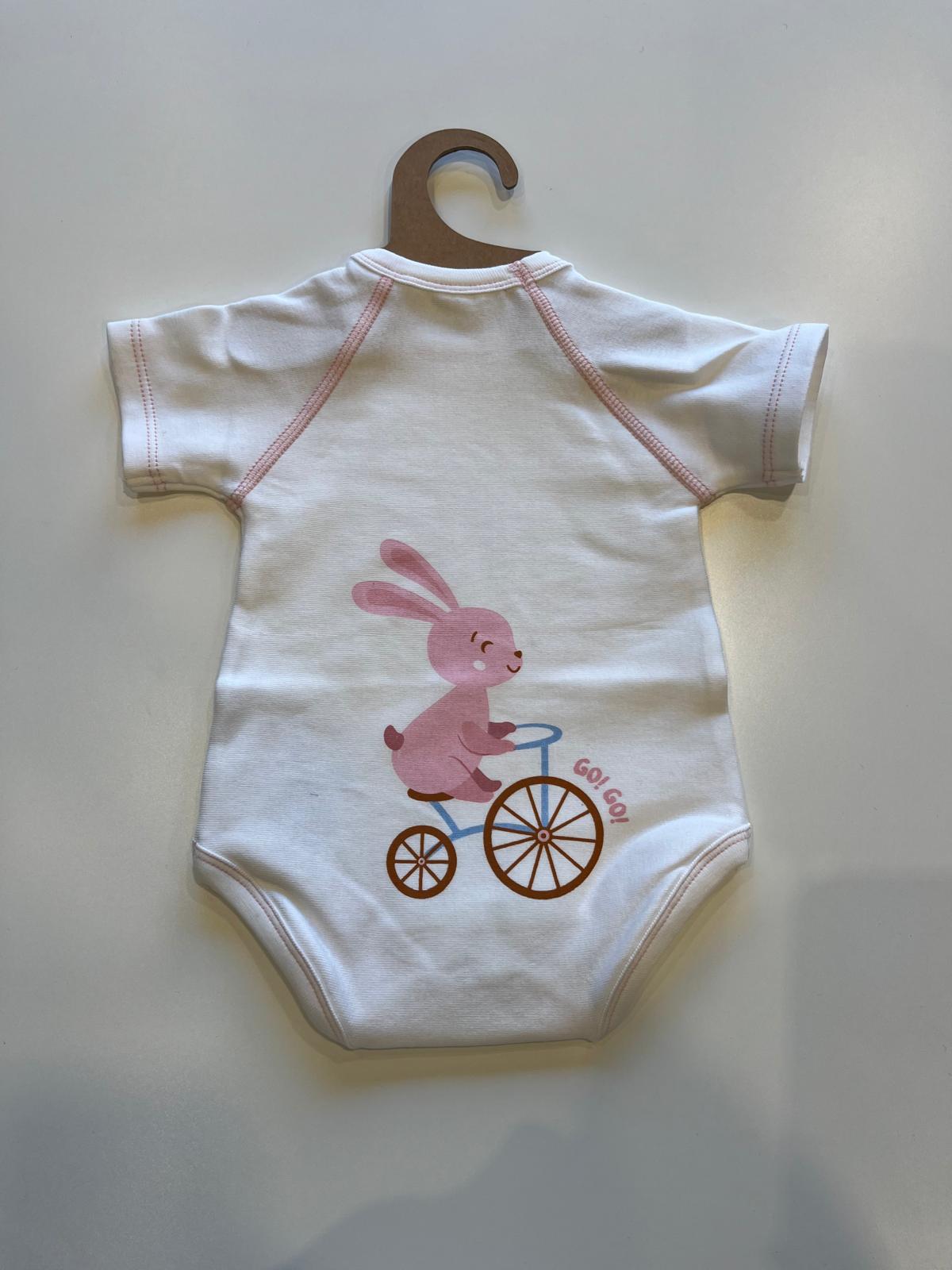 body mezza manica 0/36 mesi in cotone