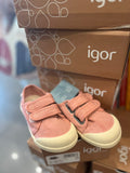 tennis in cotone igor shoes rosa