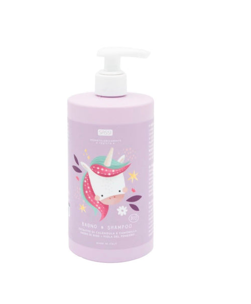 bagno shampoo unicorno