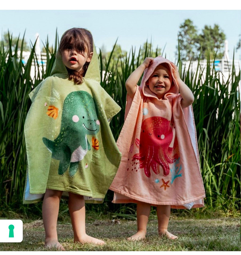poncho in spugna