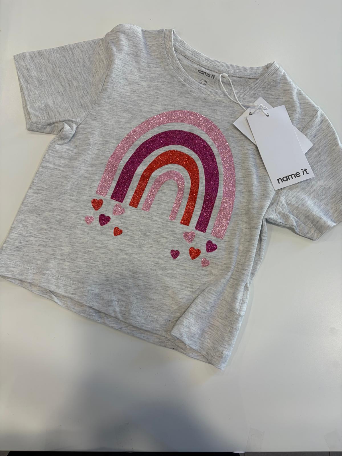 T SHIRT COTONE MM ARCOBALENO