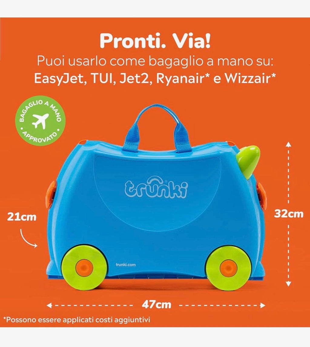 TRUNKI VALIGIA CON RUOTE