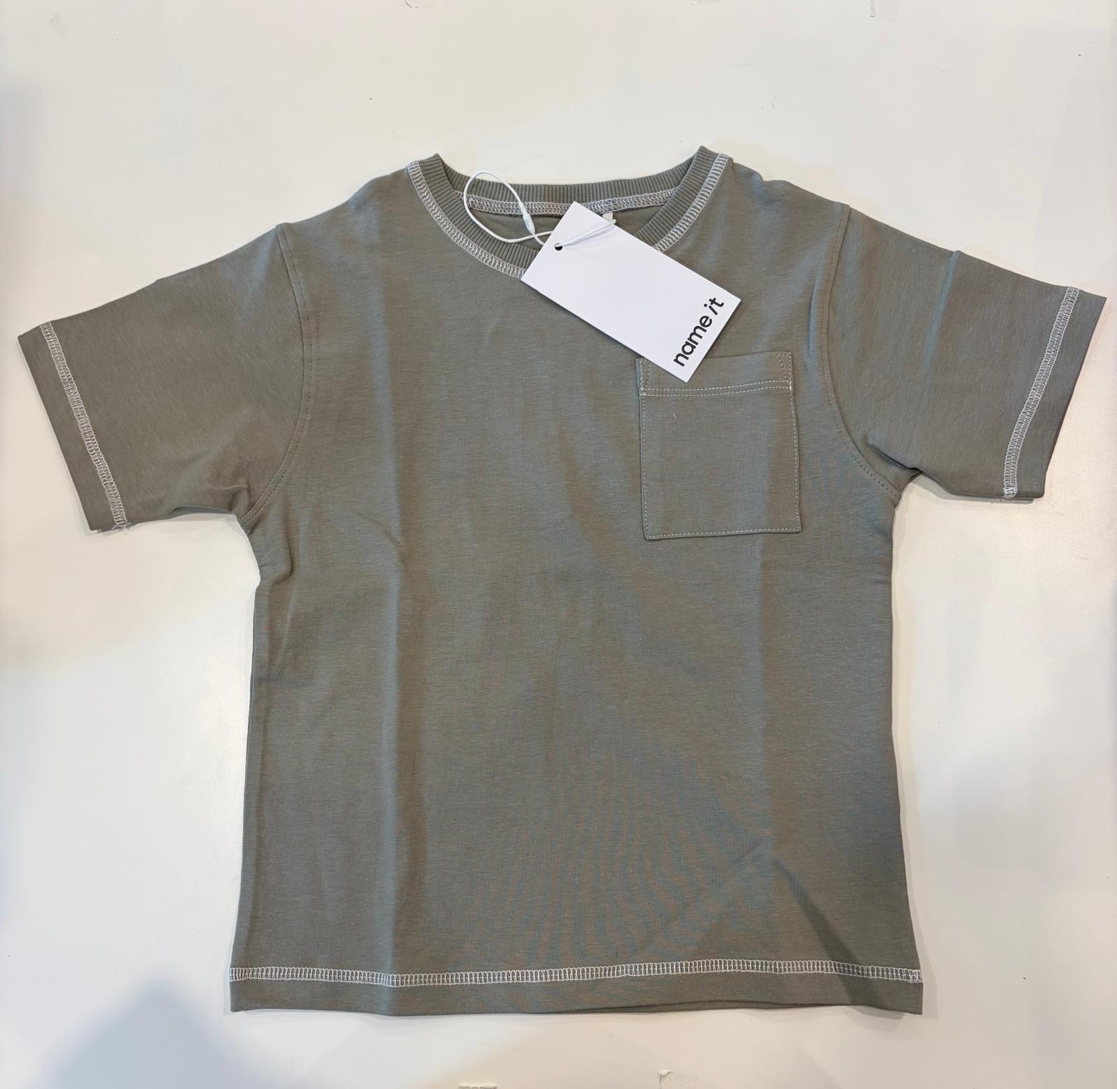 t shirt mm cotone verde