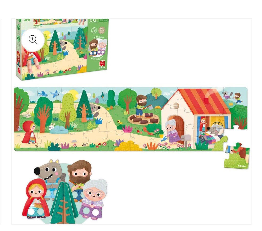 puzzle xxl Cappuccetto Rosso goula