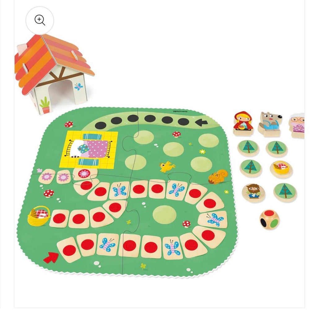 Cappuccetto Rosso gioco da tavolo Goula