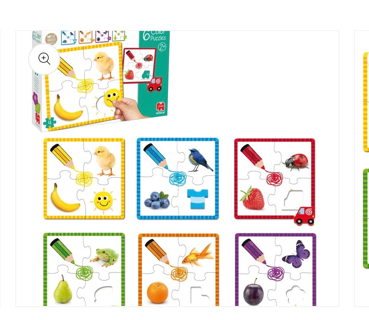 puzzle forme e colori goula