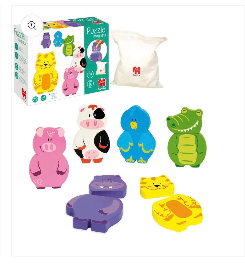 puzzle magnetico animali goula