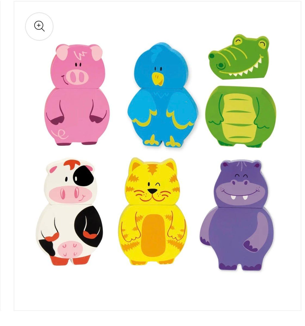 puzzle magnetico animali goula