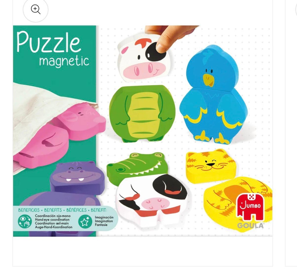 puzzle magnetico animali goula