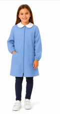 GREMBIULE AZZURRO FEMMINA CERNIERA SIGGI