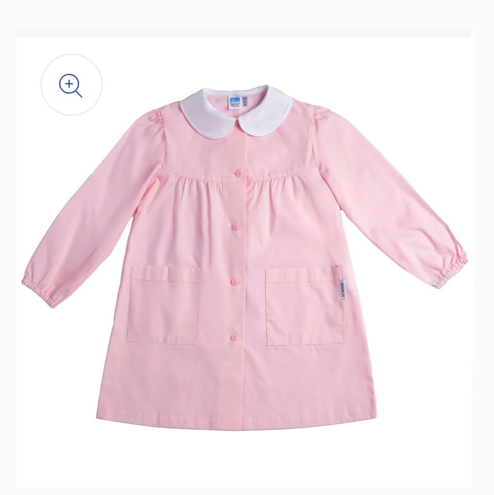 GREMBIULE ROSA CON BOTTONI SIGGI