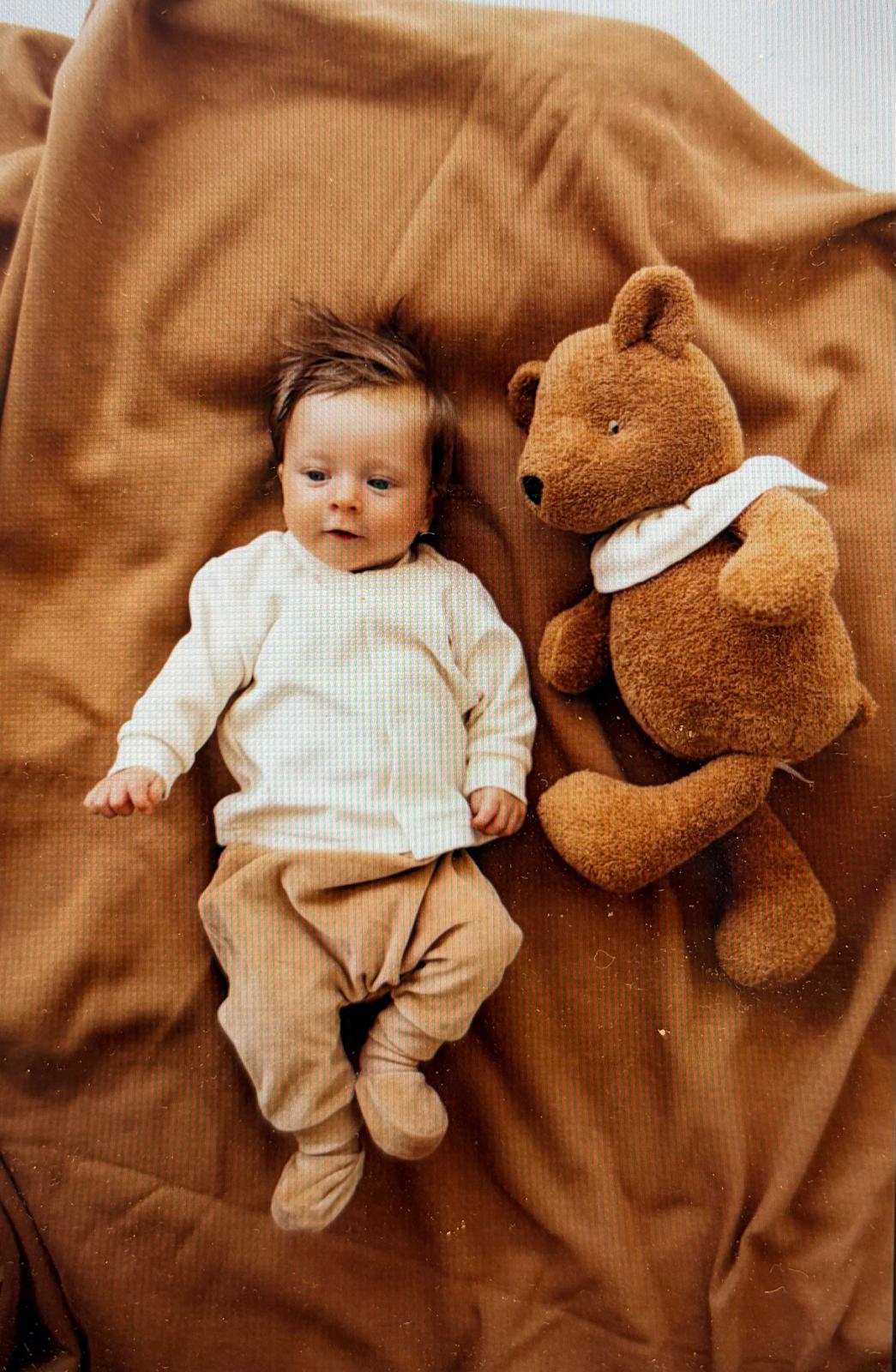 teddy con colletto , wooly organic