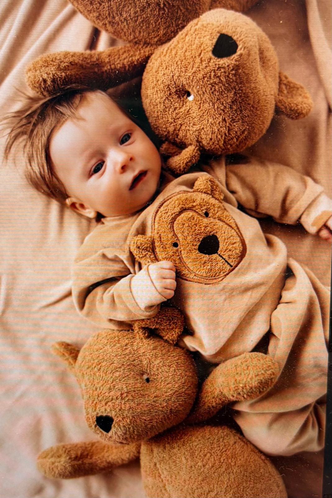 teddy caramel wooly organic