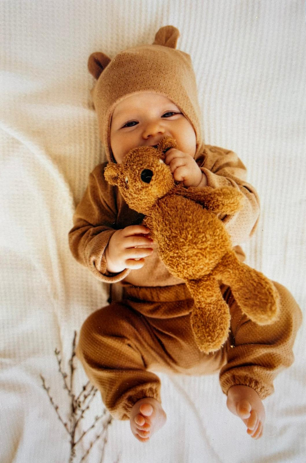TEDDY CARAMEL PICCOLO WOOLY ORGANIC