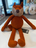 peluche la volpe wooly organic