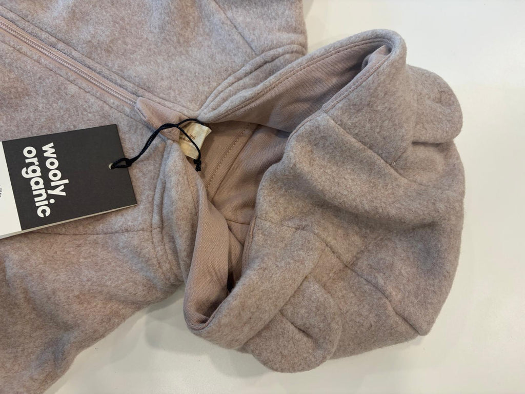 tutina con cappuccio wooly organic