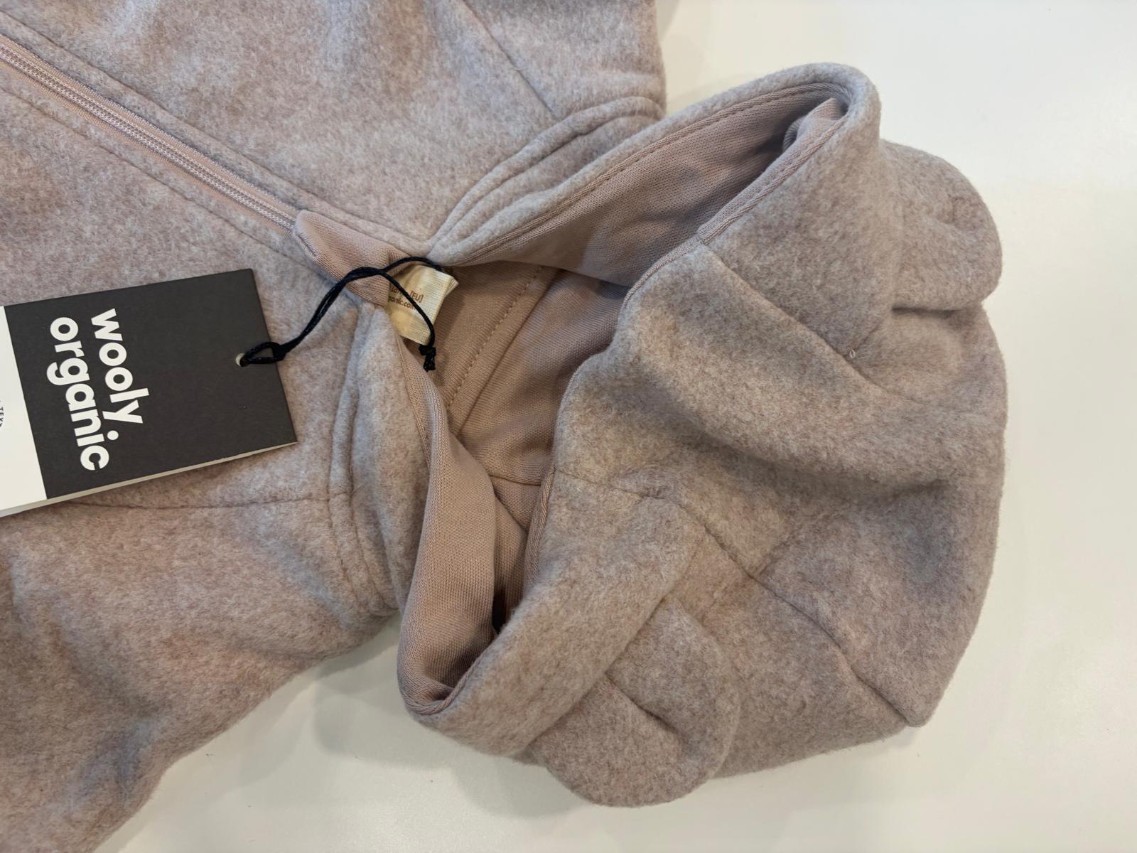 tutina con cappuccio wooly organic