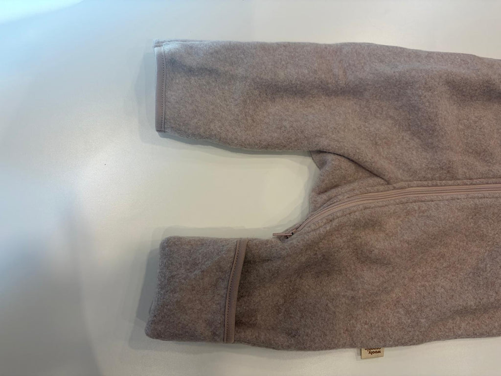 tutina con cappuccio wooly organic