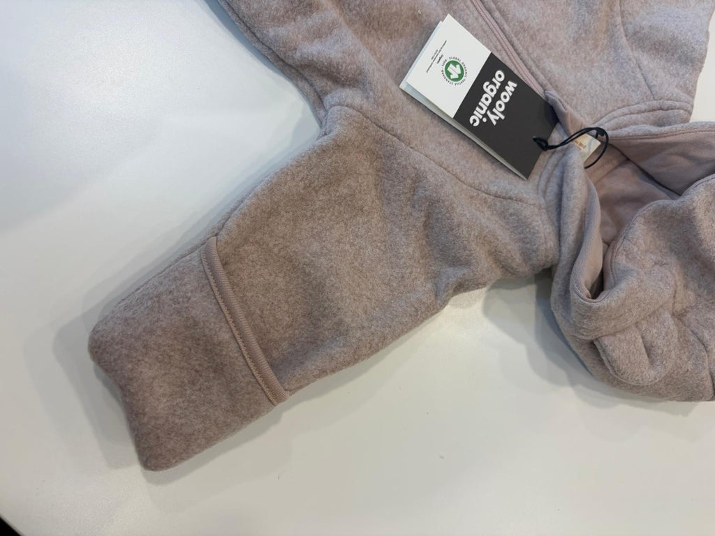 tutina con cappuccio wooly organic