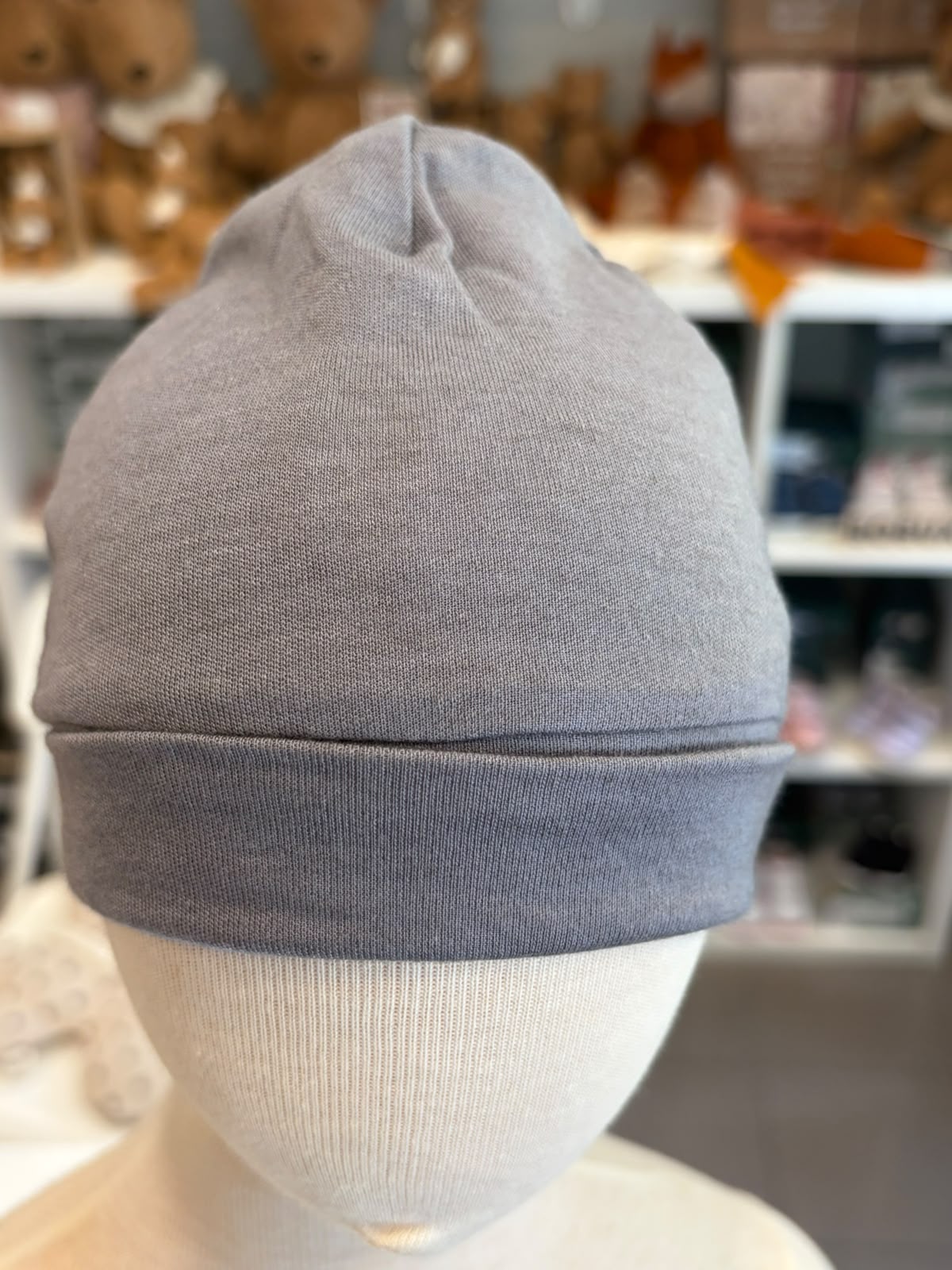 berretto wooly organic rosa o blu
