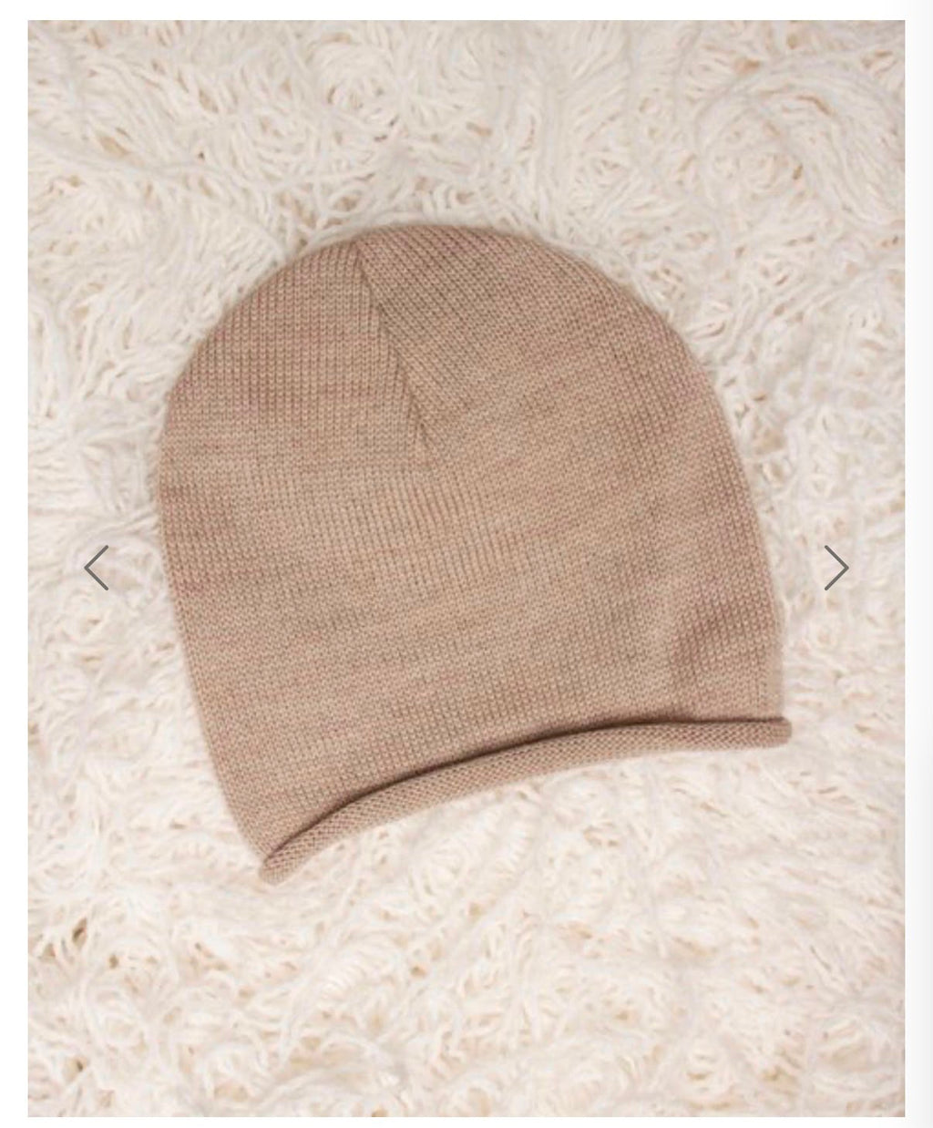 CAPPELLINO NEONATO IN PURA LANA MERINO MAGLIFICIO DI VERONA