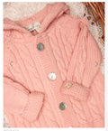 CARDIGAN CON CAPPUCCIO LANA MERINO MAGLIFICIO DI VERONA