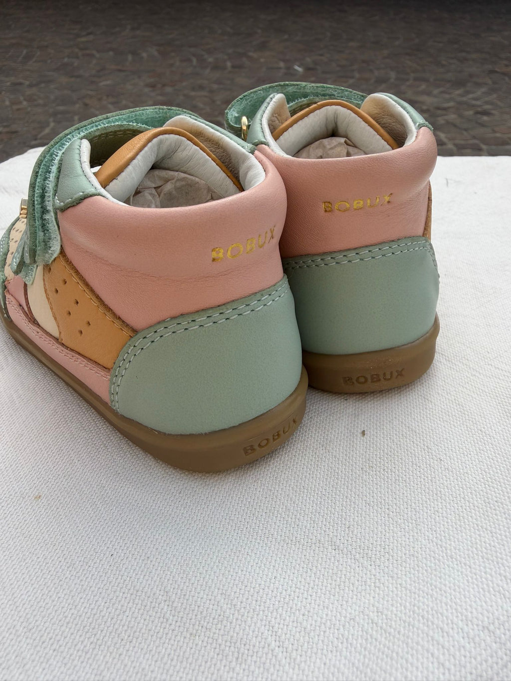 BOBUX I WALK HARLEY II BQ SEAFOAM-CAMEO ROSE