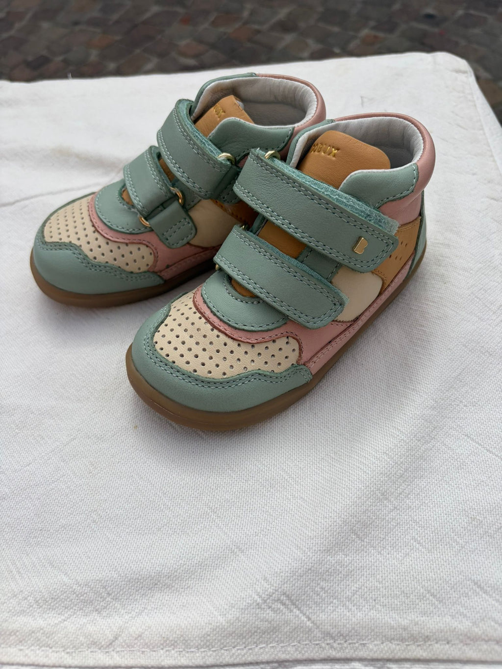 BOBUX I WALK HARLEY II BQ SEAFOAM-CAMEO ROSE